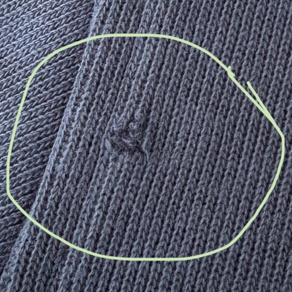 Lacoste Navy Blue 100% Cotton Half Zip Sweatshirt Pullover Size 4 Casual Preppy - Picture 8 of 8